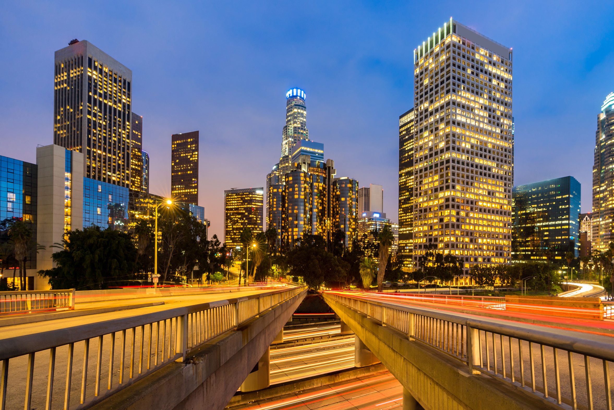 Los Angeles Downtown Sunset | Roger Doumanian, Attorney at Law, APC